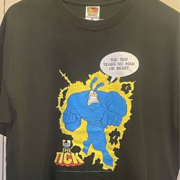 Vintage 1994 The Tick/Fox Kids T-Shirt - Picture 1 of 2